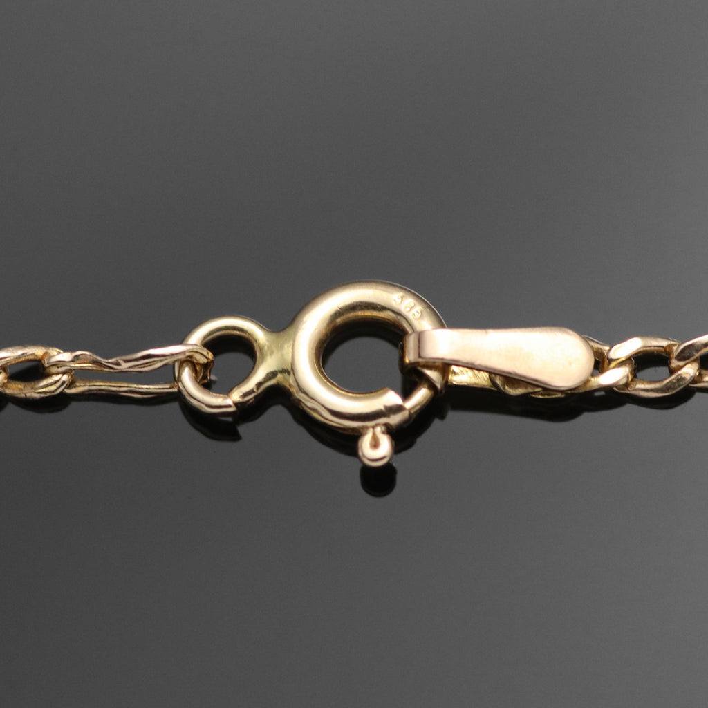 14k Tricolor Gold Necklace &amp; Pendant Infinity 