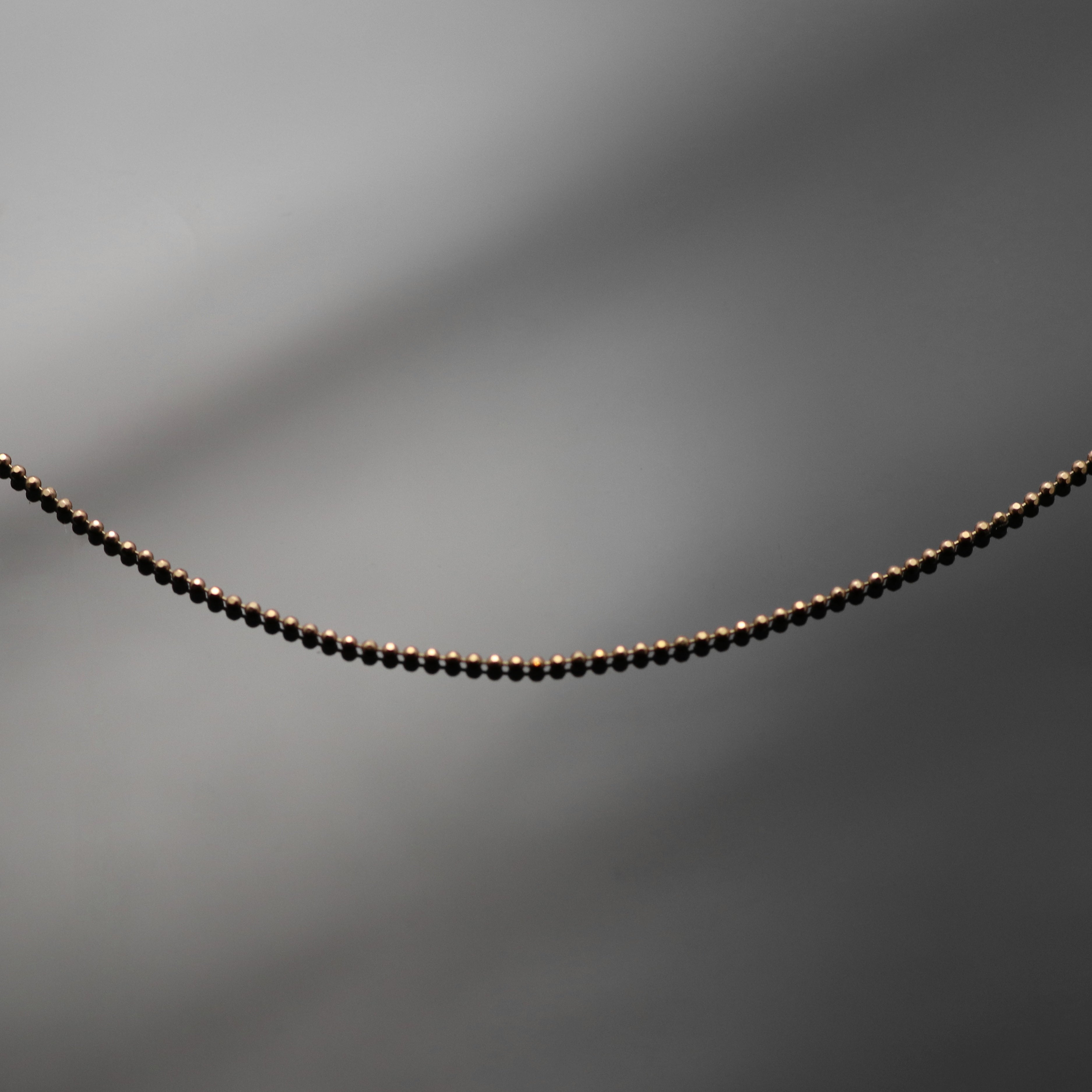 9k rose gold necklace 