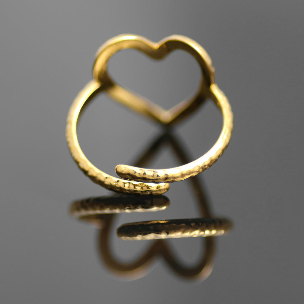 18k Gold Plated Ladies Ring Adjustable Fashion Jewelry Liya 