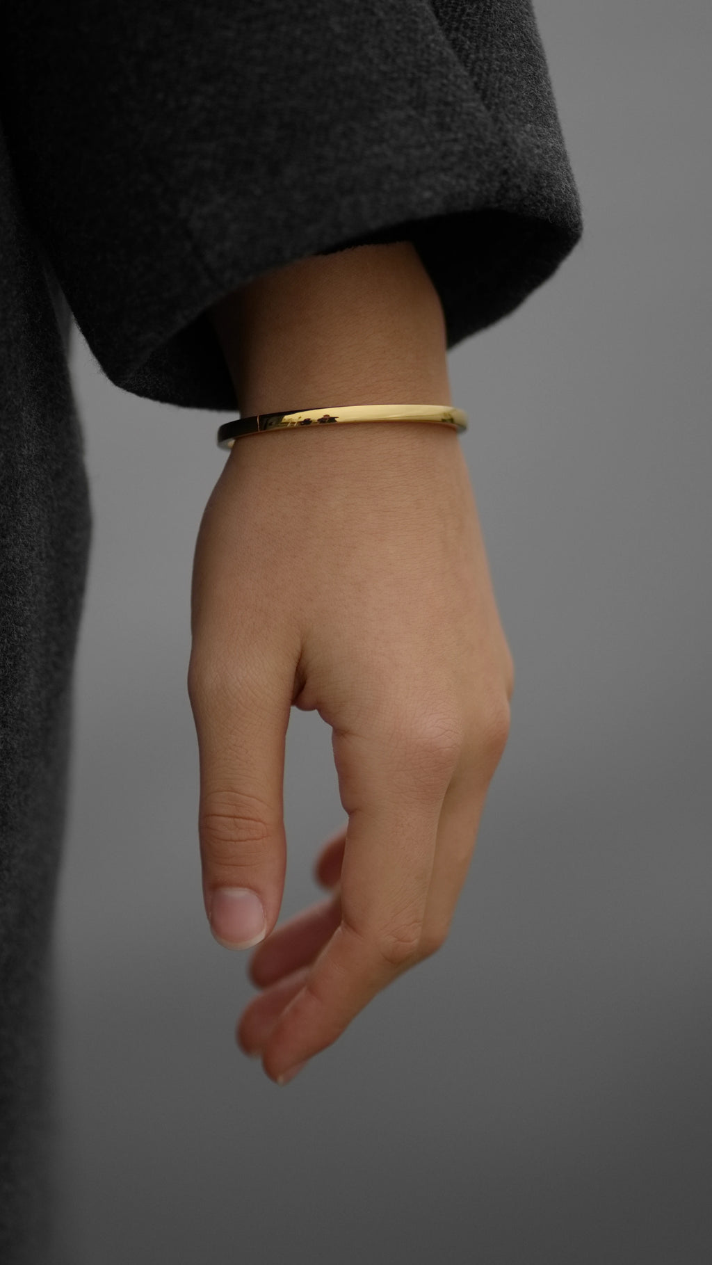 18k vergoldeter Armreif