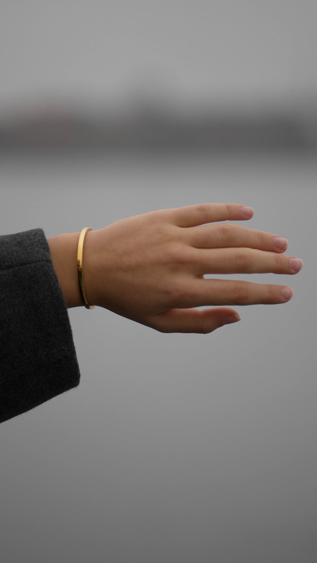 18k vergoldeter Armreif