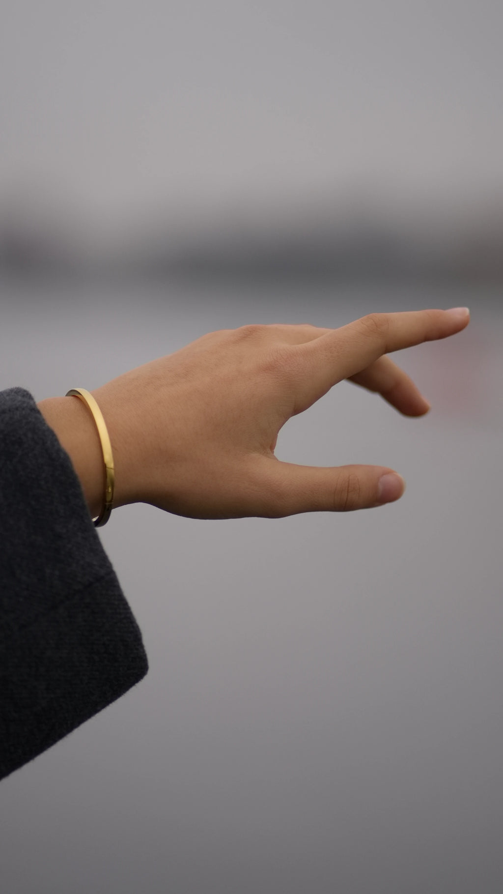 18k vergoldeter Armreif